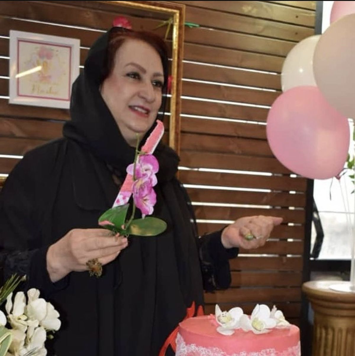 تولد مریم امیر جلالی در یک کافه + عکس