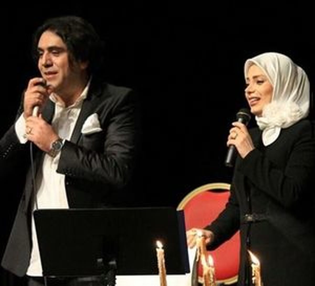 ازدواج مجری تلویزیون با خواننده معروف+عکس