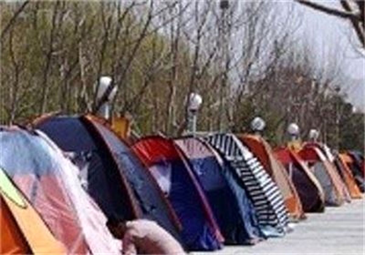 نصب چادر در سطح‌ عمومی شهرها برای مسافران نوروز ممنوع شد