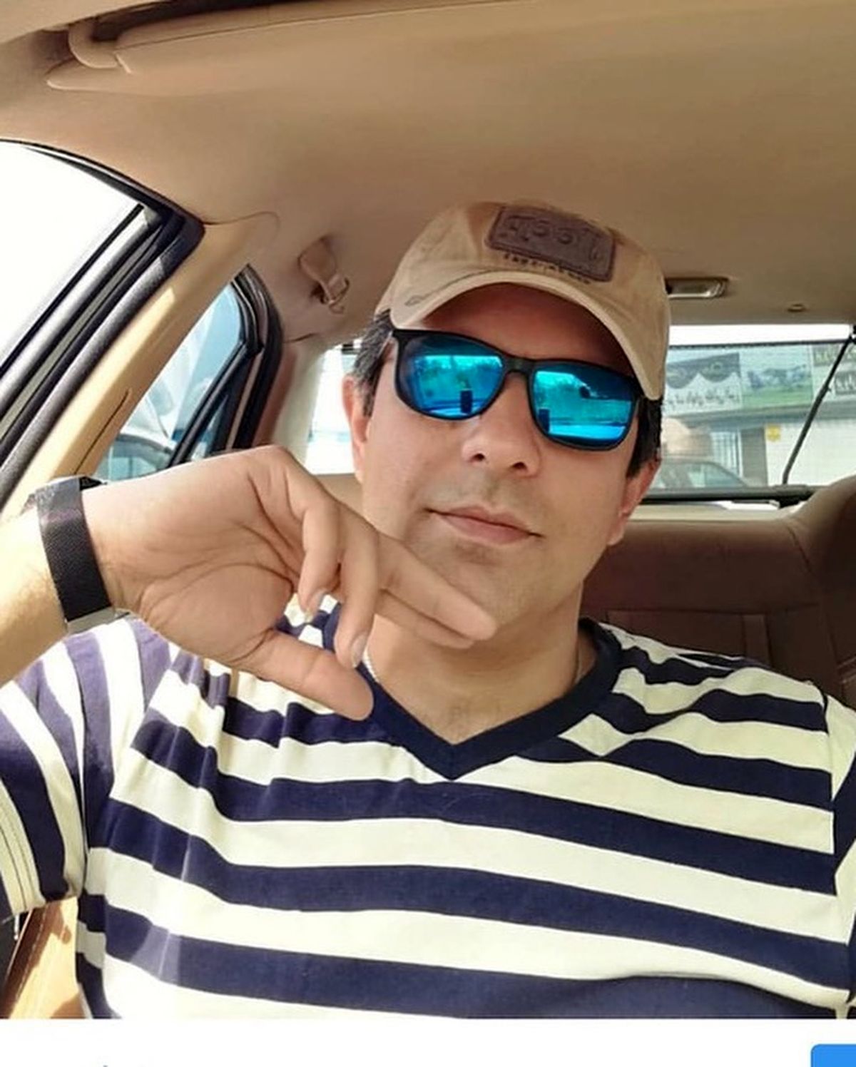 برادر الیکا عبدالرزاقی در گشت و گذار+عکس