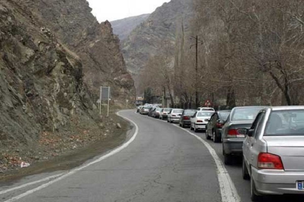 جاده چالوس یک‌طرفه می‌شود