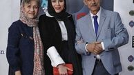 سحر دولتشاهی و پدر و مادرش + عکس