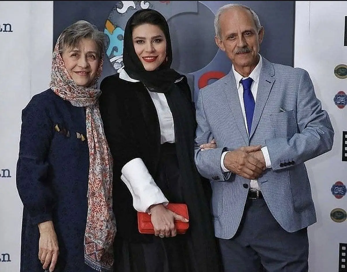 سحر دولتشاهی و پدر و مادرش + عکس
