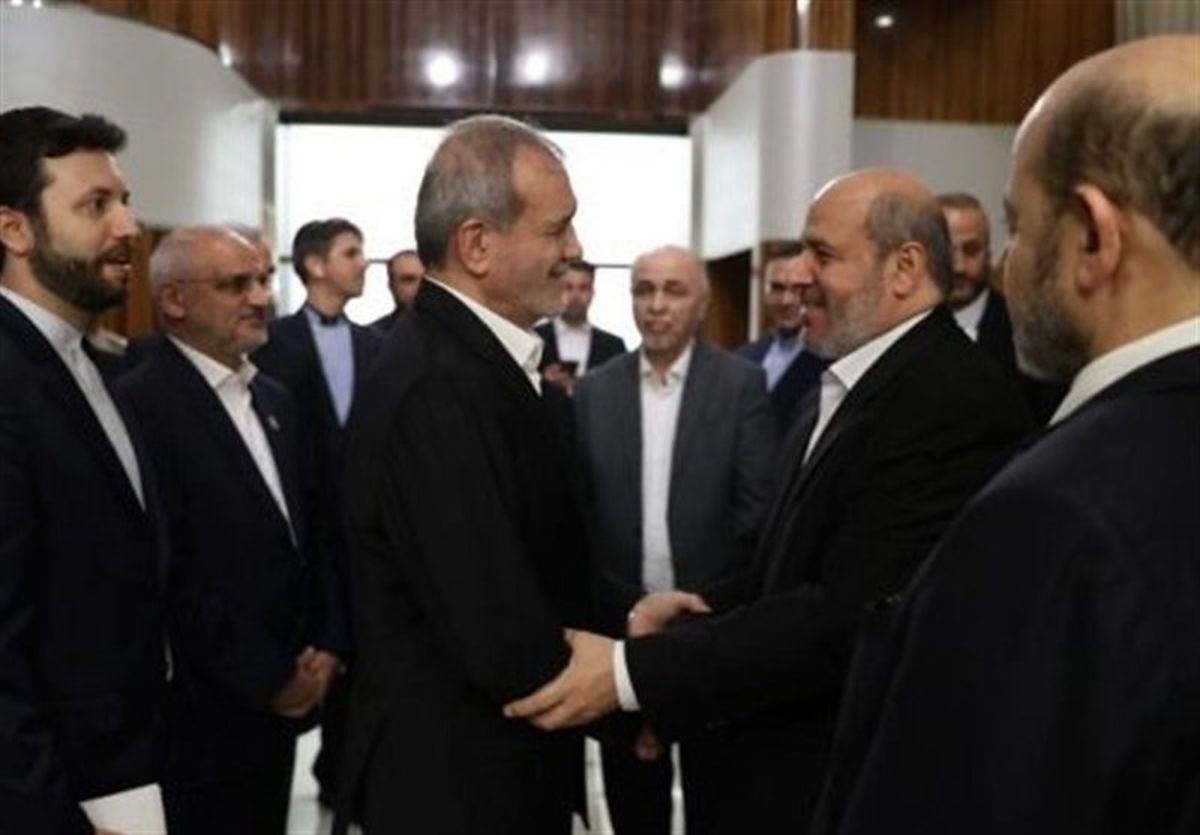 پزشکیان در دیدار با هیئت عالی‌رتبه حماس : پاسخ بعدی کوبنده‌تر است