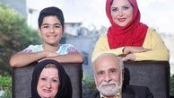 عکس خانوادگی کمند امیرسلیمانی