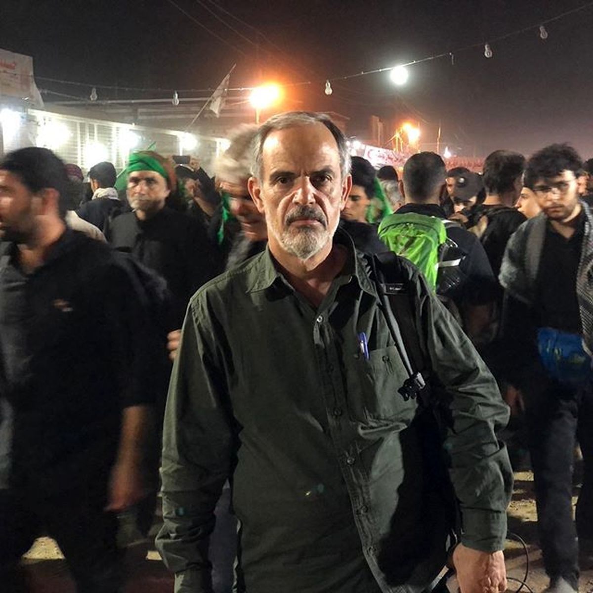 مرتضی غرقی در کربلا