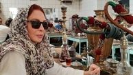 پخته شدن افسانه بایگان در قهوه خانه+عکس