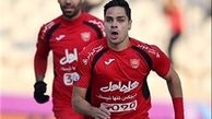 لگد بازیکن اخراجی به تابلوهای تبلیغاتی!