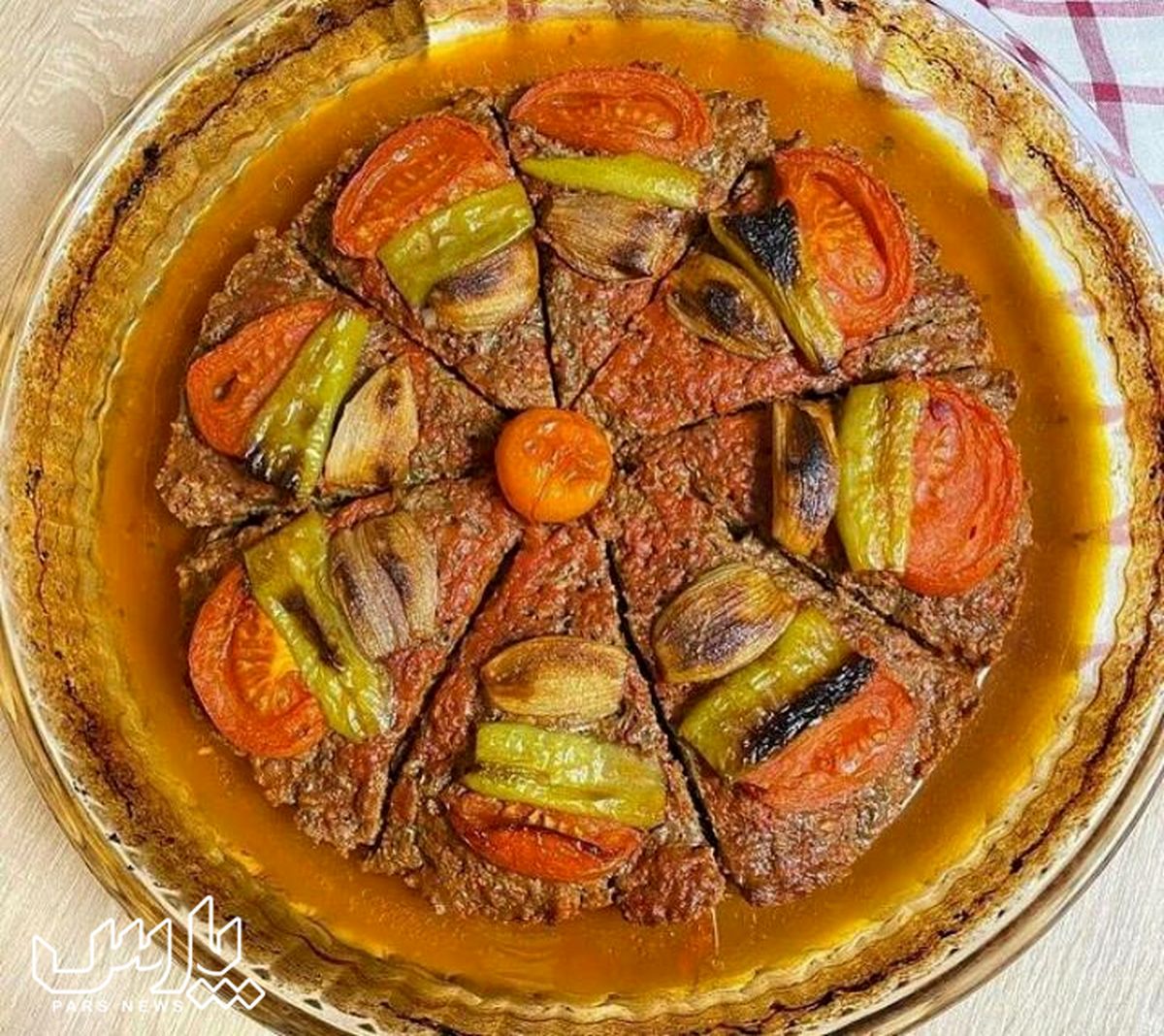 طرز تهیه سینی کباب یا کیلیس تاوا خوشمزه به روش ترکیه ای