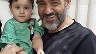 مهران غفوریان و دخترش هانا + عکس