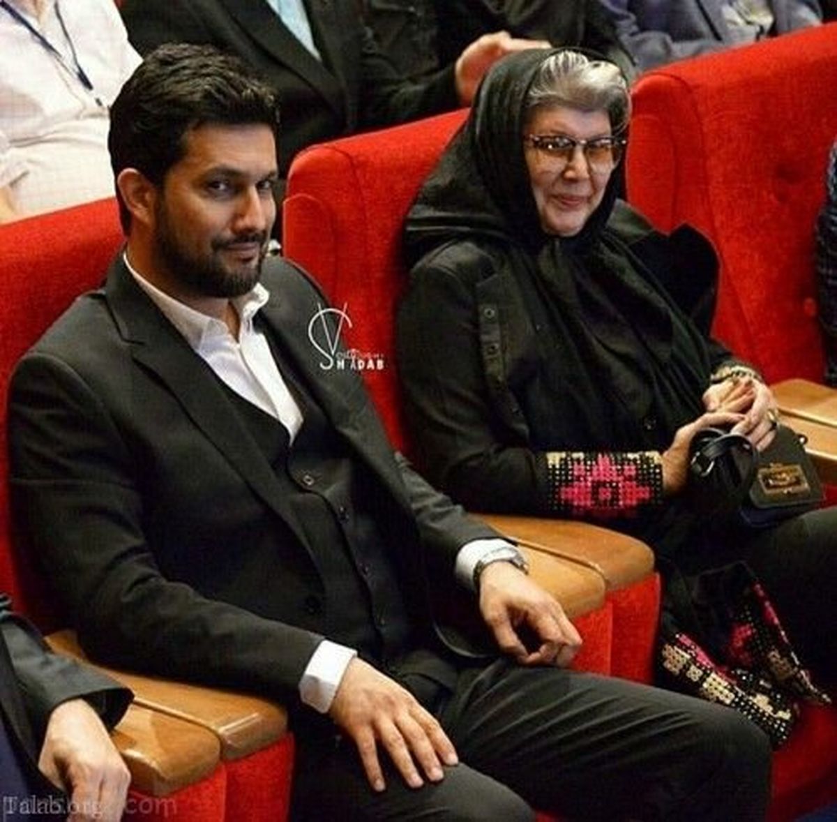 حامد بهداد و مادر ژیگولش+عکس