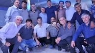 علی دایی در جمع همبازیان قدیمی در استقلال اردبیل+عکس