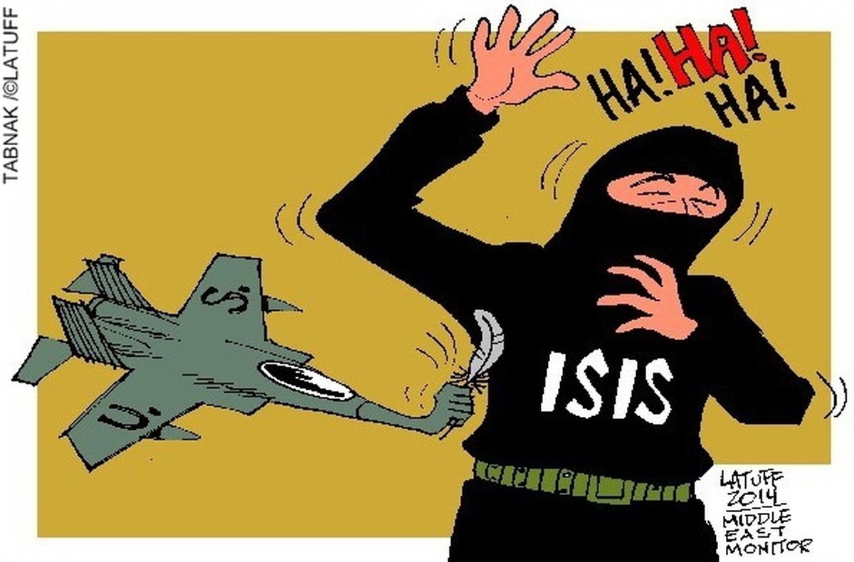 حملات مهلک آمریکا به داعش!