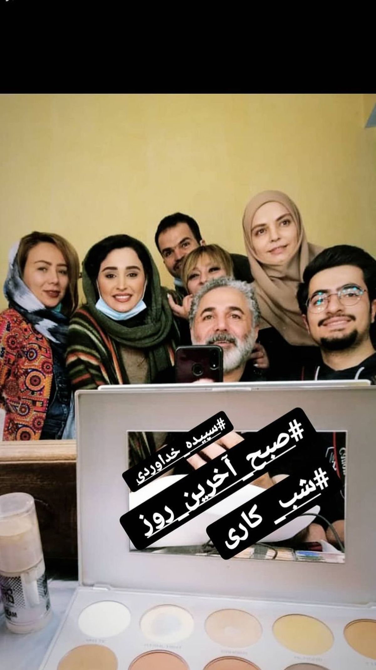 مهدی صبایی در صبح آخرین روز + عکس