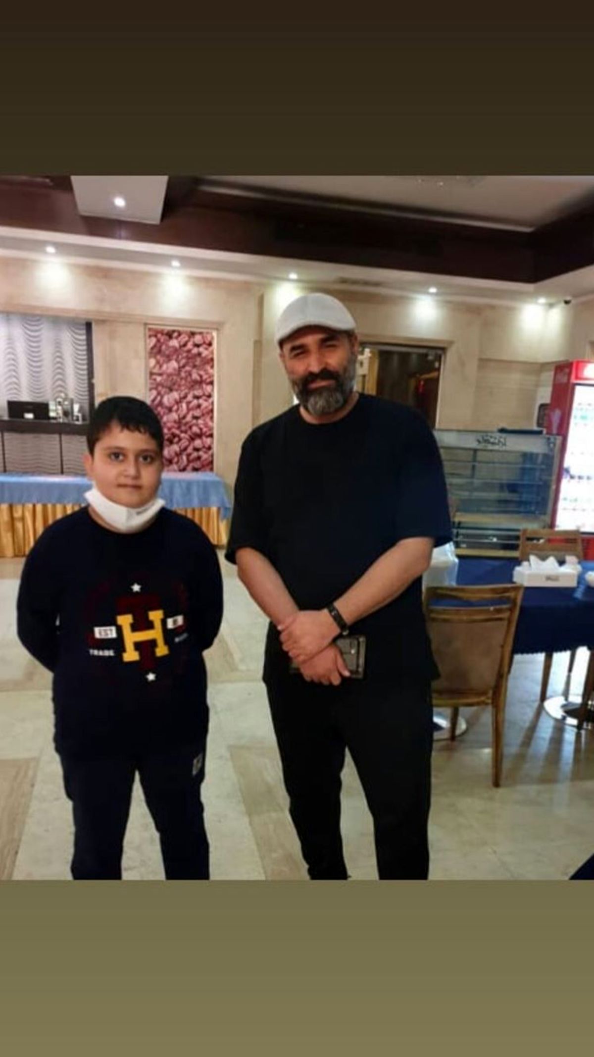هوادار کوچولو علی مشهدی + عکس