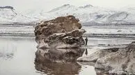طبیعت زمستانی دریاچه ارومیه