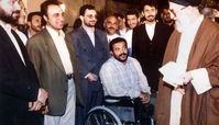 رامبد جوان، رضا عطاران و حسن جوهرچی در کنار رهبرانقلاب/عکس 