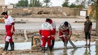 پایان عملیات امدادی هلال احمر در سیل سیستان‌وبلوچستان