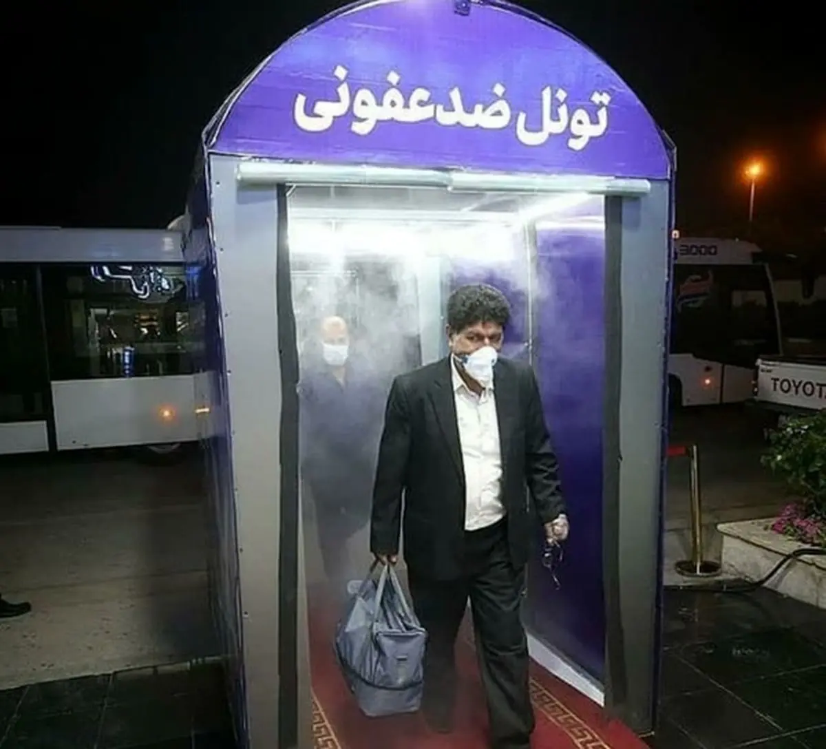 تونل‌های ضدعفونی هیچ تاثیری بر کرونا ندارند