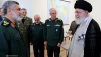 سردار حاجی زاده از رهبر انقلاب نشان جدید گرفت + عکس