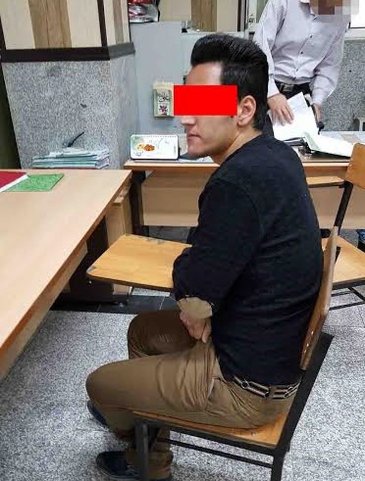 قتل پدر توسط پسر شیشه ای 