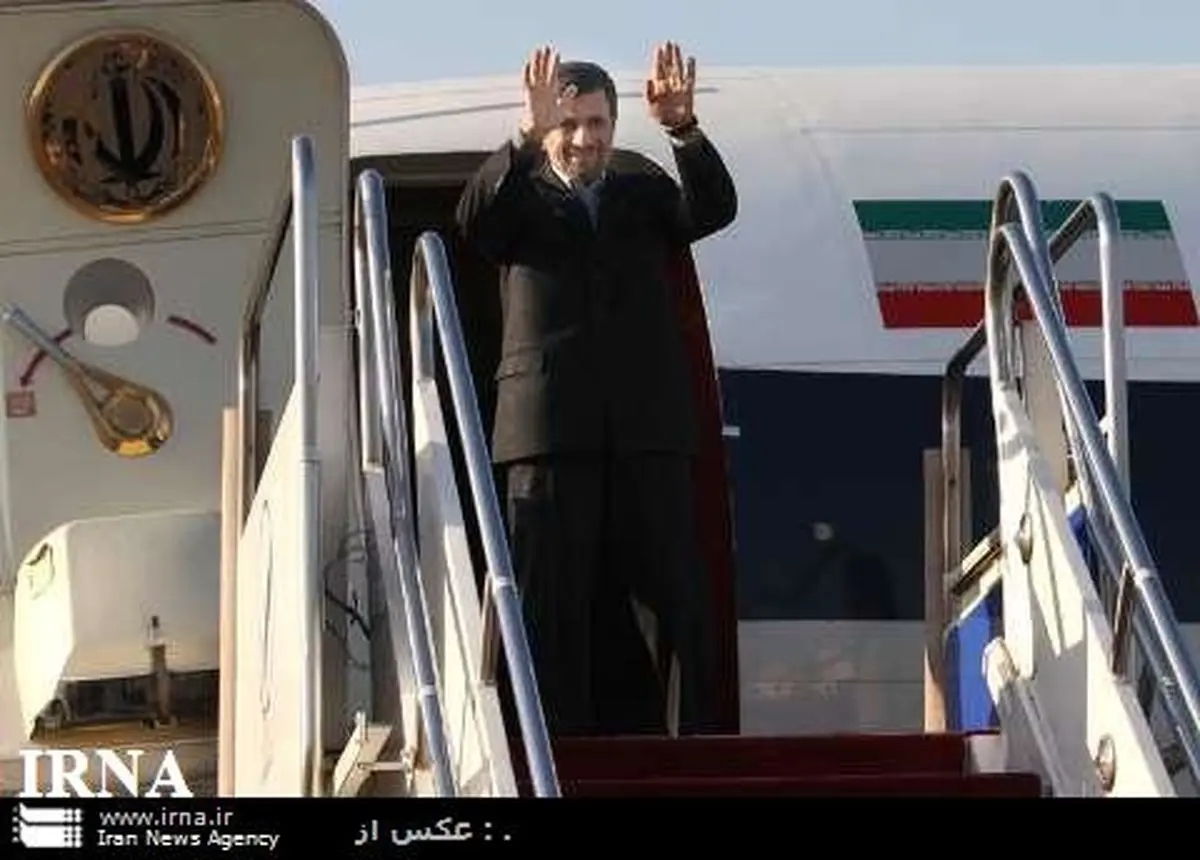 رییس جمهوری اصفهان را ترک کرد