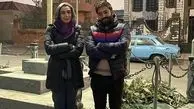 الیکا عبدالرزاقی در کنار دوستش + عکس