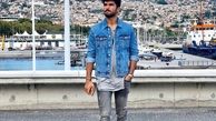 امیرعابد زاده با شلوار پاره پوره در خارج از کشور+عکس