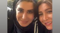 سلفی فریبا نادری با بازیگر معروف + عکس