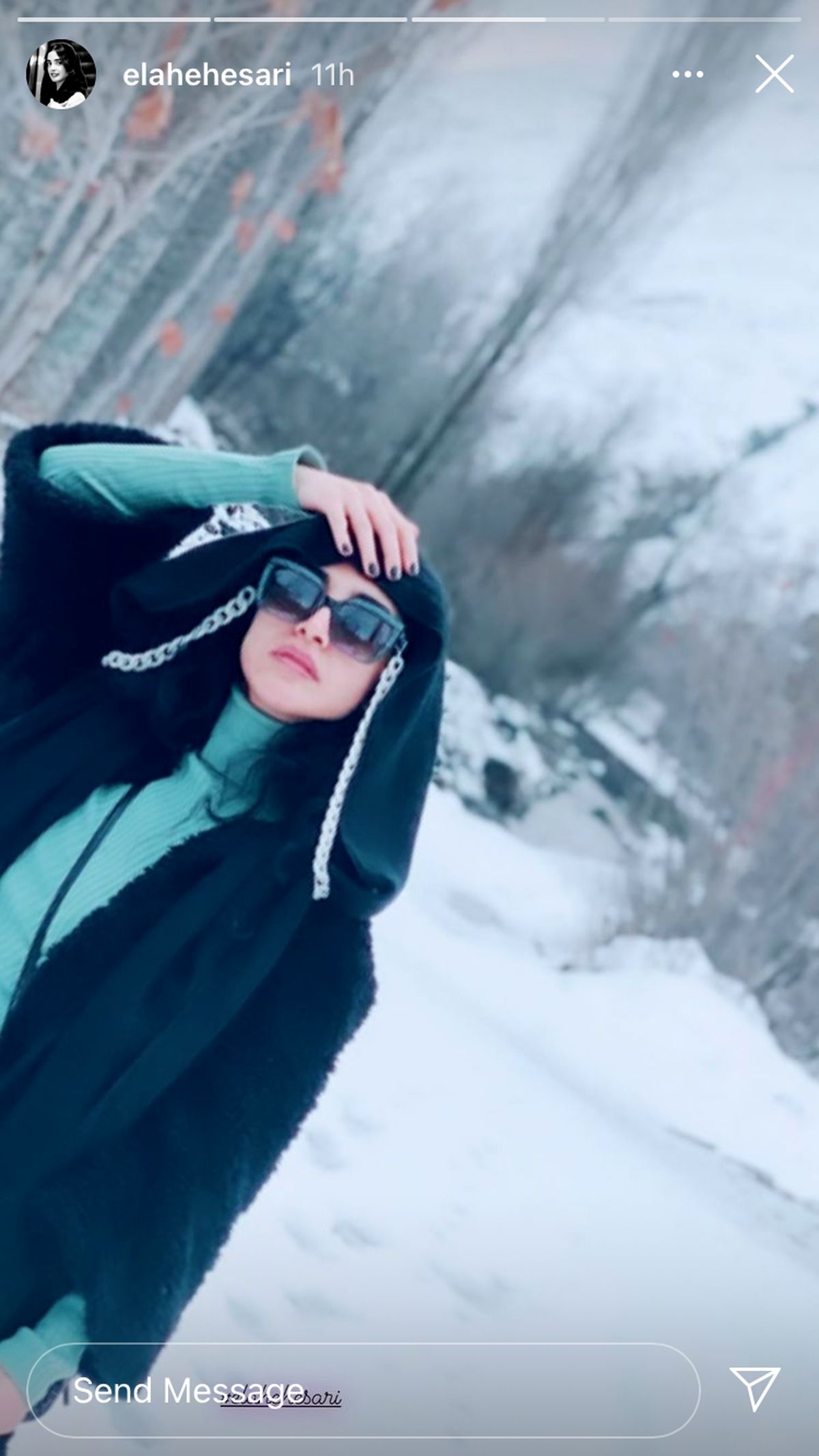 عکس برفی ماهور الوند