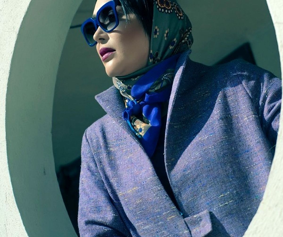 تیپ شیک و خوشرنگ سارا منجزی پور+عکس