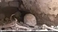 کشف گور دسته‌جمعی قدیمی در بافق یزد