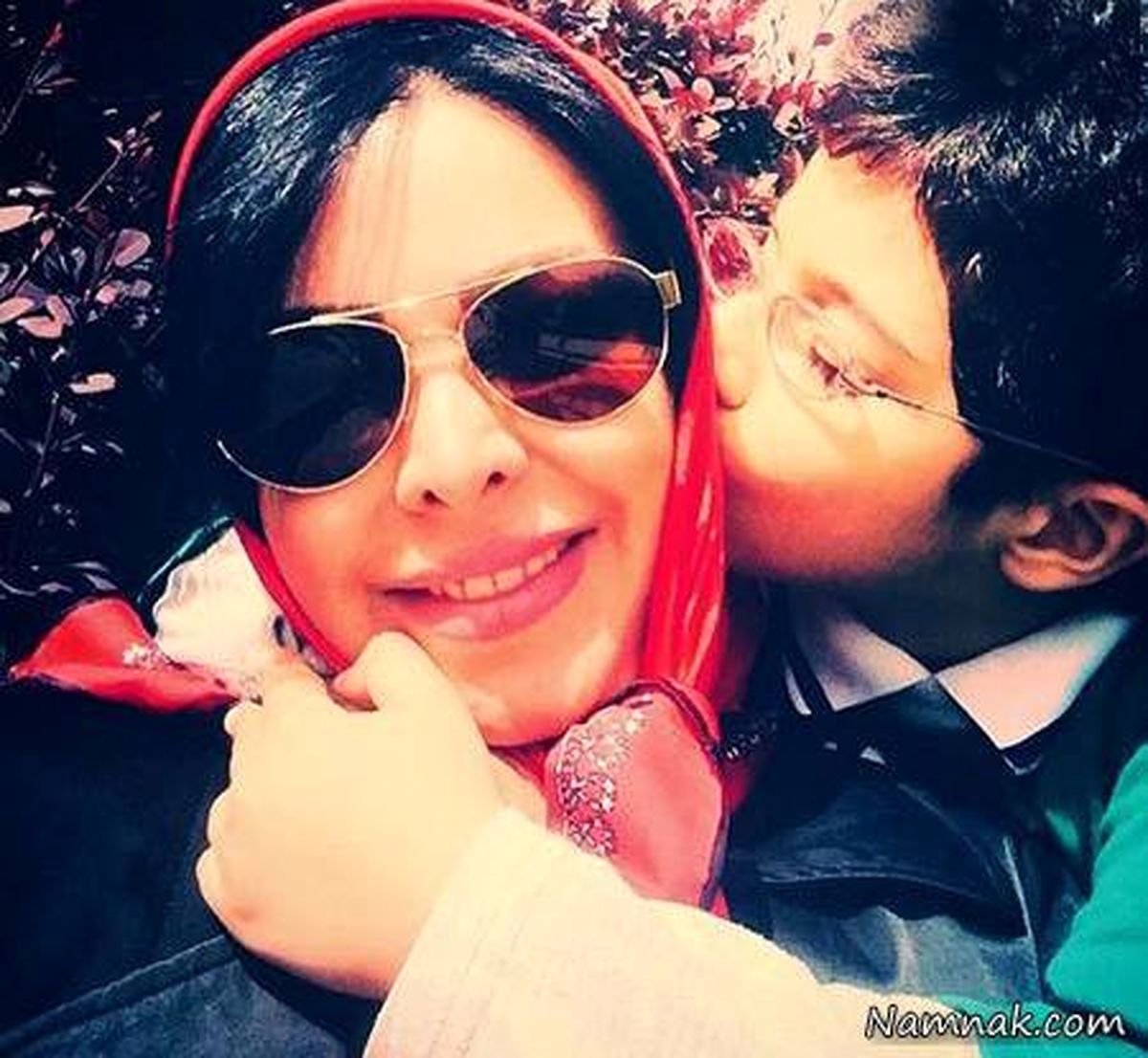 فلور نظری و خواهرزاده مهربانش+عکس
