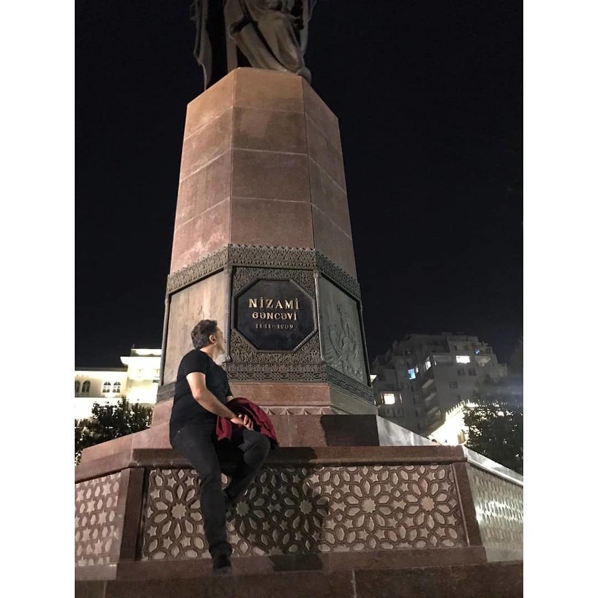 سفر تاریخی مجید اخشابی به باکو+عکس