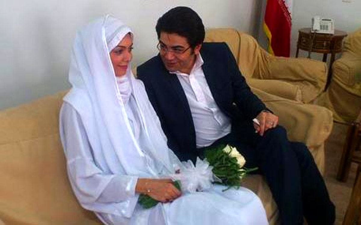 درمراسم عقدفرزادحسنی وآزاده نامداری چه گذشت؟ +تصاویر