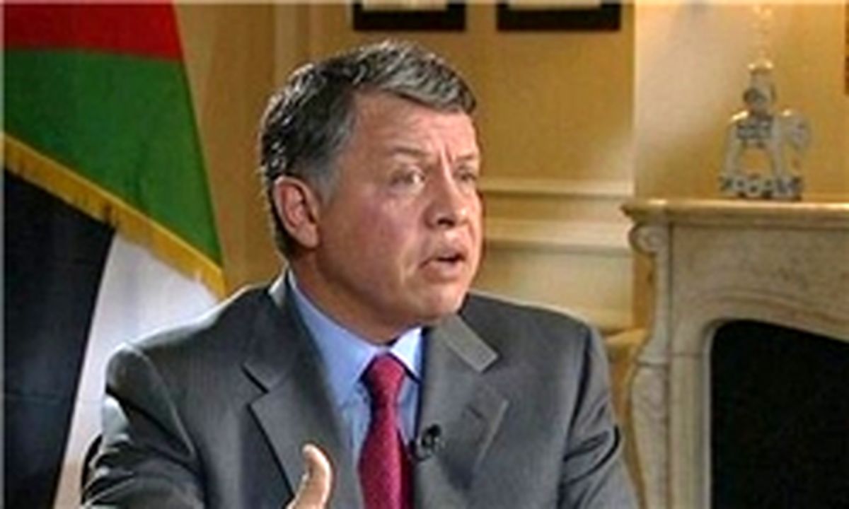 شاه اردن وارد قاهره شد