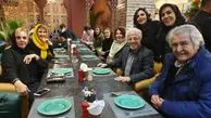دورهمی علیرضا خمسه با دوستانش قبل از کرونا + عکس