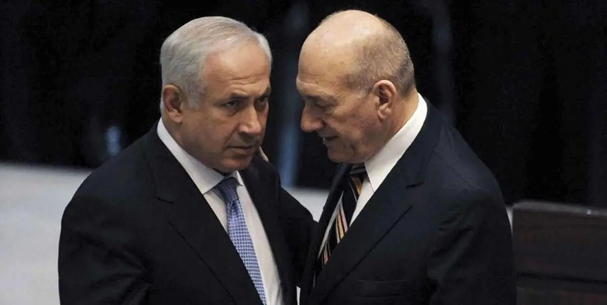 اولمرت، نتانیاهو و خانواده‌اش را بیمار روانی خواند!