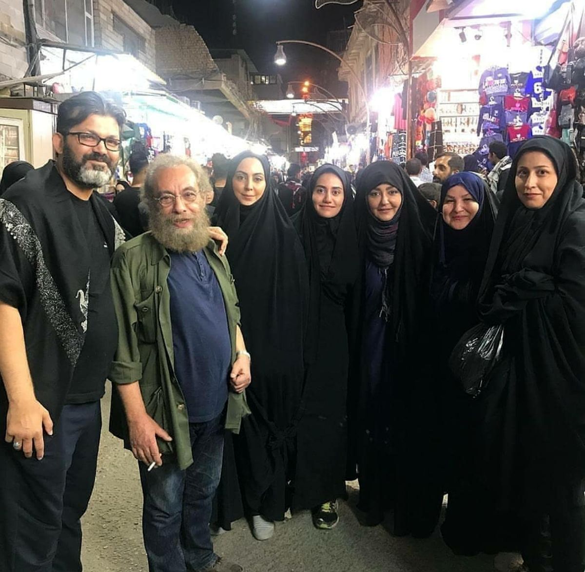 گروه بازیگران معروف در عراق+عکس