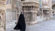 لیلا زارع چادری شد  + عکس
