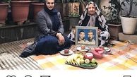  نرگس آبیار مهمان یک خانه بهشتی+عکس