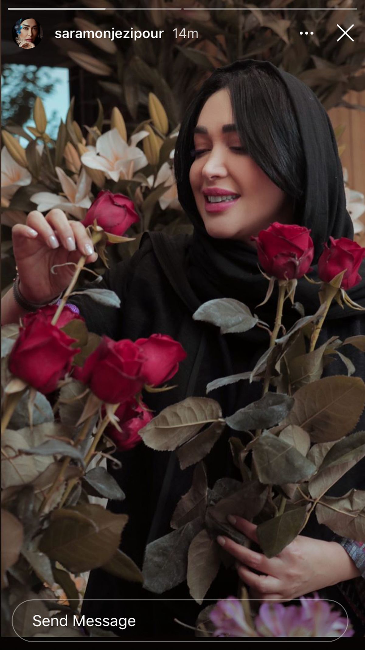 حال خوب سارا منجزی پور + عکس