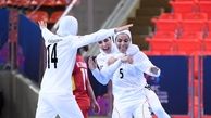  فوتسال بانوان ایران برای دومین بار بر بام آسیا ایستاد