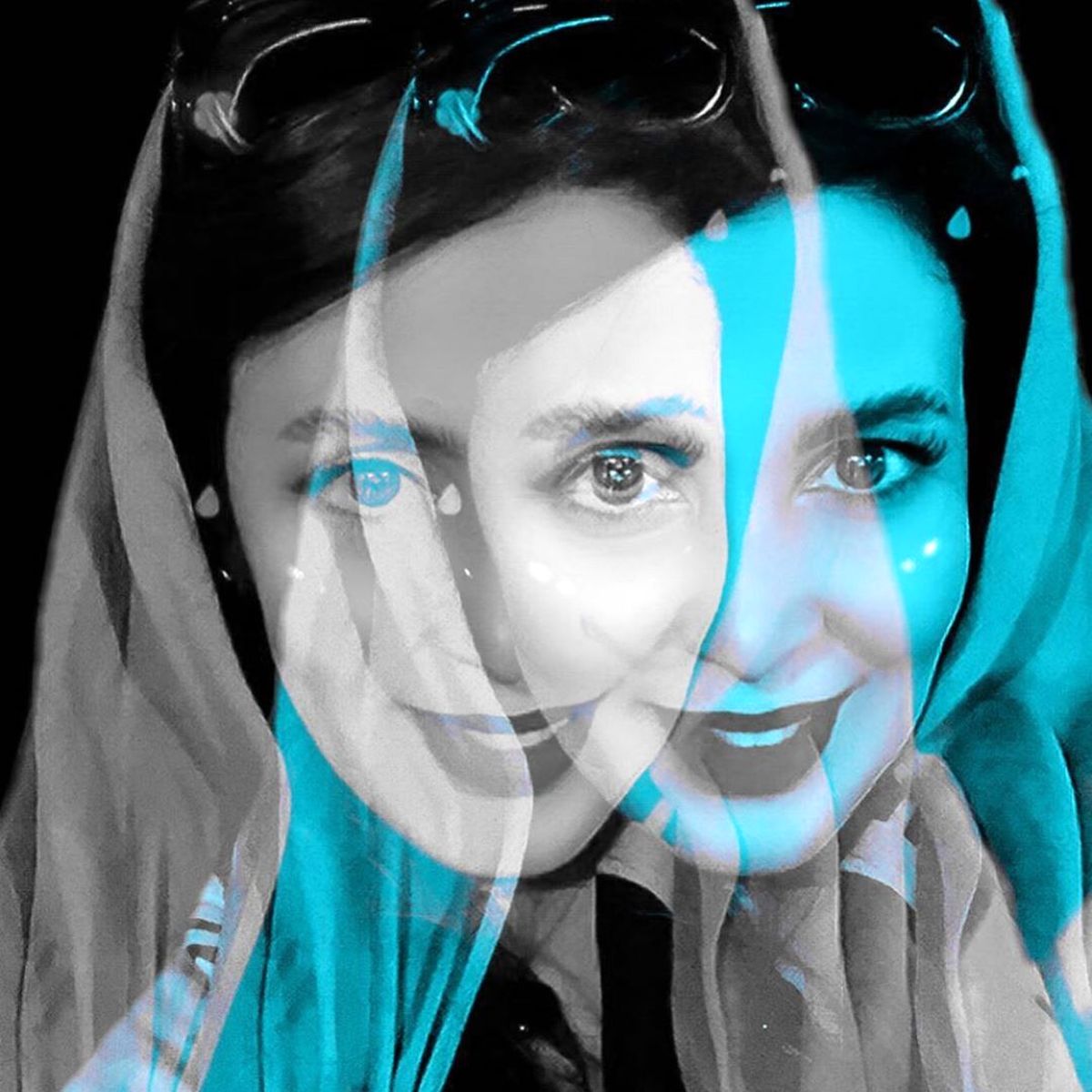 عکس سه چشم لیلا بلوکات!