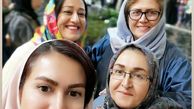 فاطمه هاشمی و خانواده اش + عکس