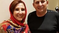 مرجانه گلچین و هم کلاسی مردش!+عکس