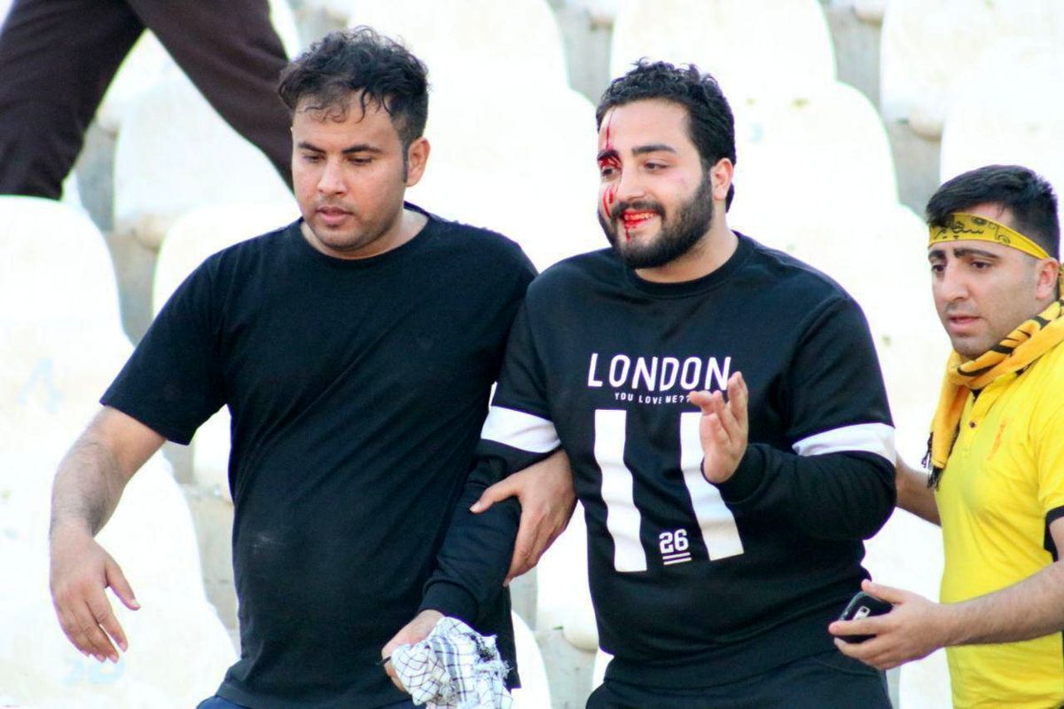 باز هم سنگ و خون در غدیر اهواز + عکس