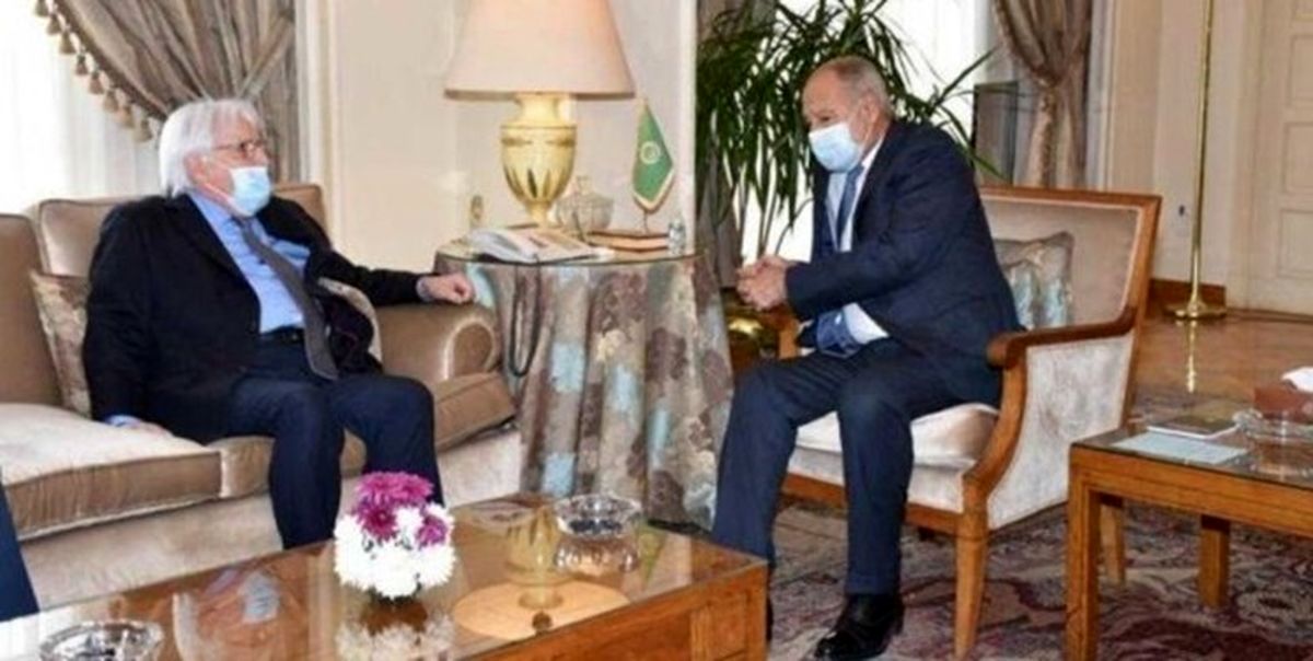 دیدار فرستاده سازمان ملل در یمن با دبیرکل اتحادیه عرب