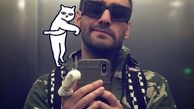 گربه بامزه آقا نیما + عکس