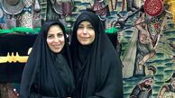 خانم مجری و قدیمی ترین تکیه تهران+عکس